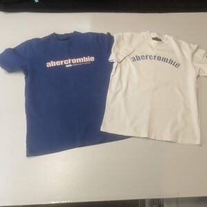 Vintage abercrombie kids tees Size Small *10-12